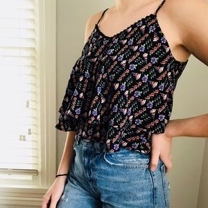 Floral Crop Top
